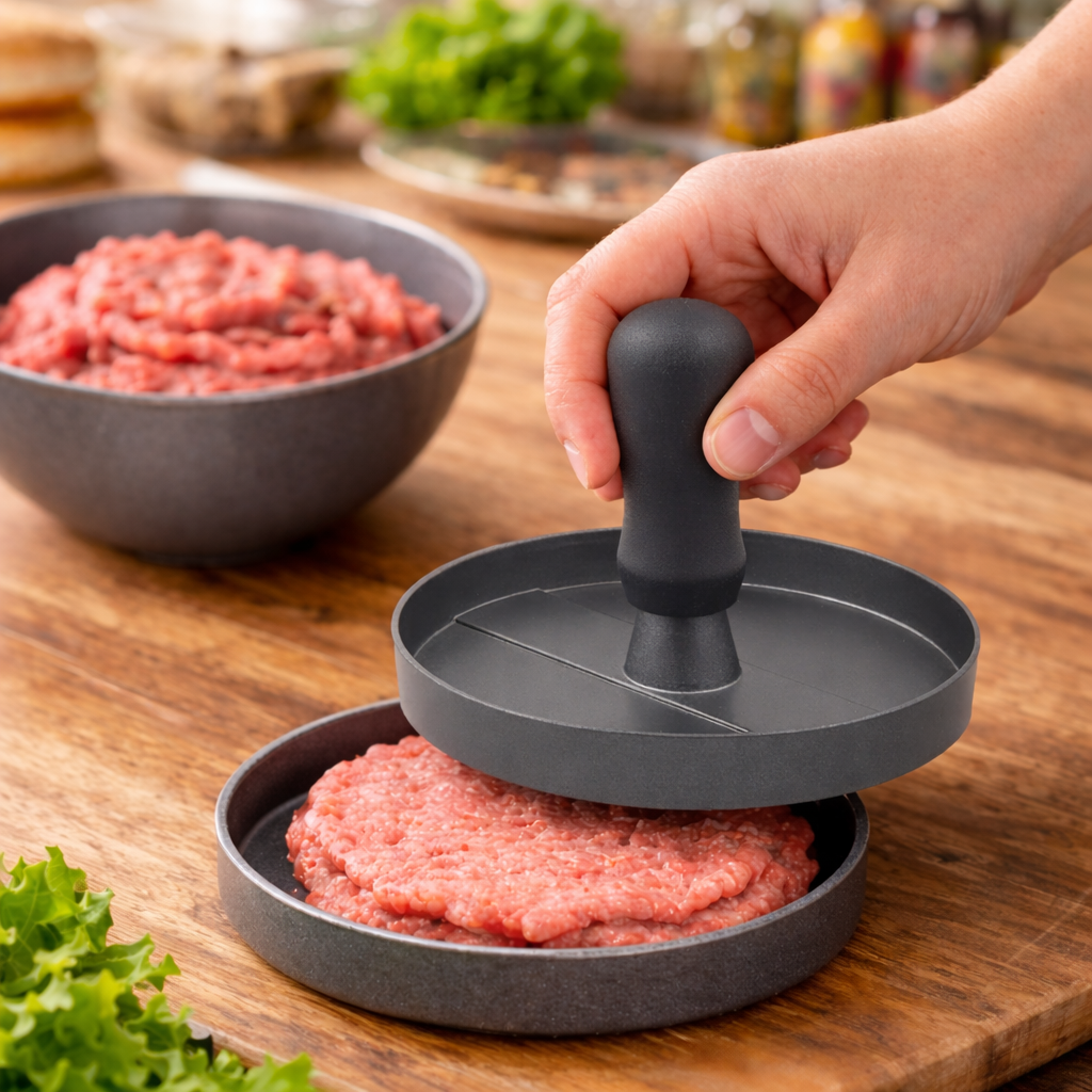 Hindlimbs® Aluminum Burger Patty Press
