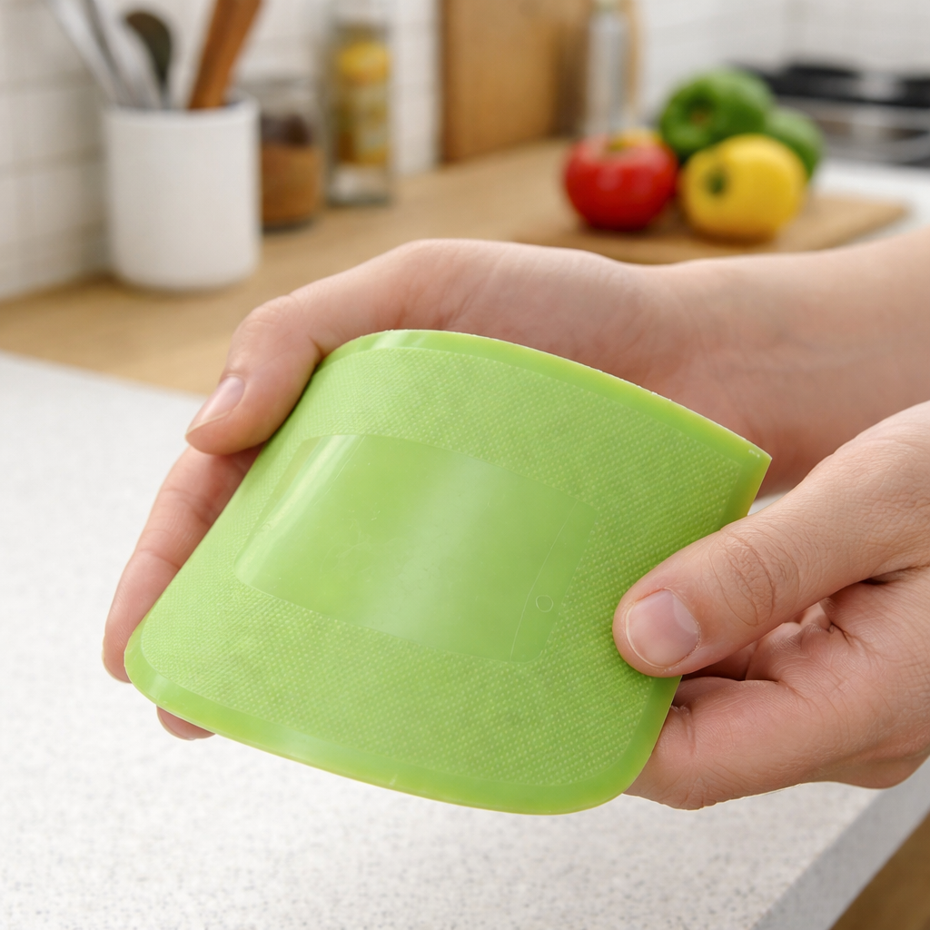 Hindlimbs® Set of 2 Food-Grade Plastic Dough Scrapers