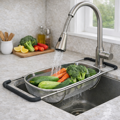 Hindlimbs® Stainless Steel Expandable Strainer Basket