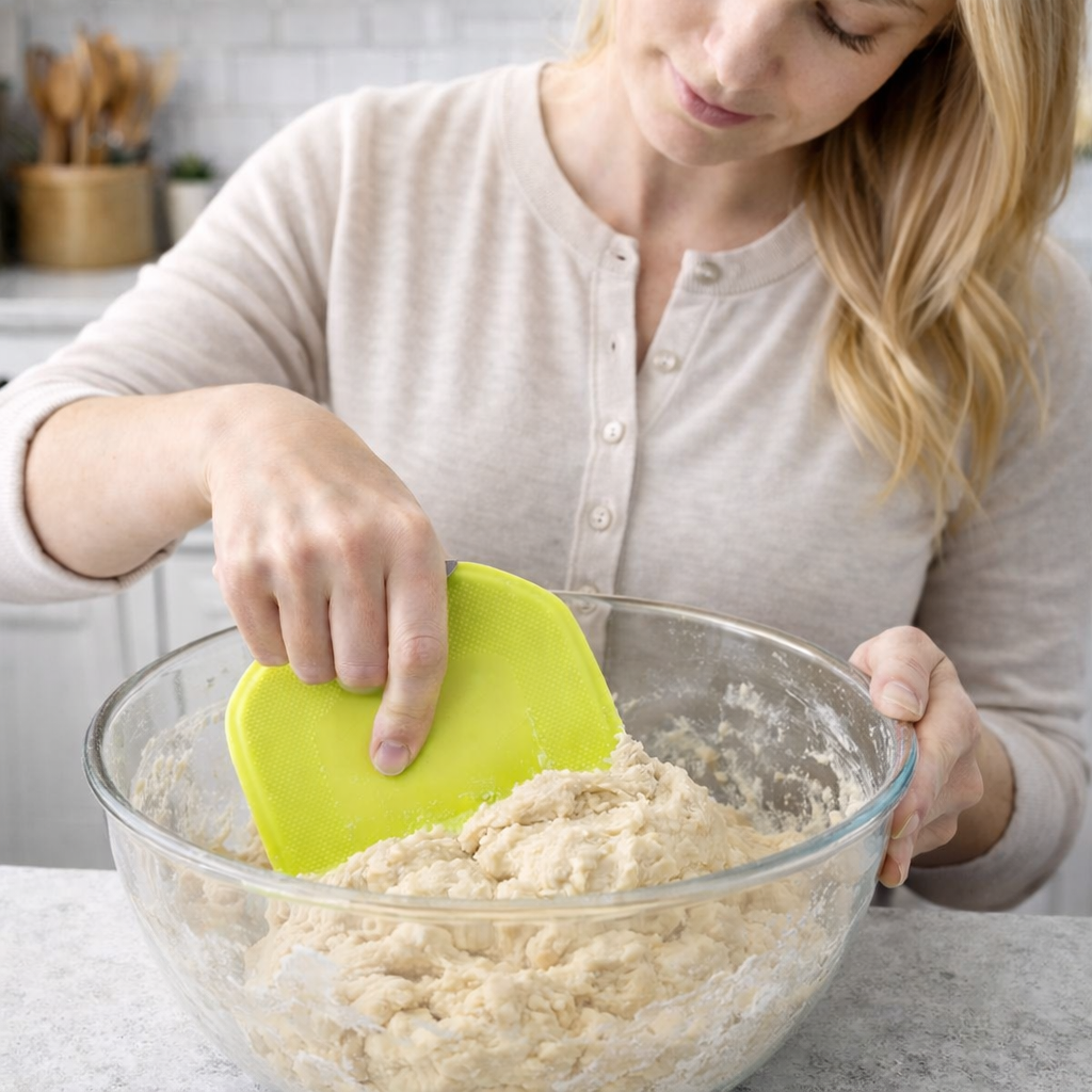 Hindlimbs® Set of 2 Food-Grade Plastic Dough Scrapers